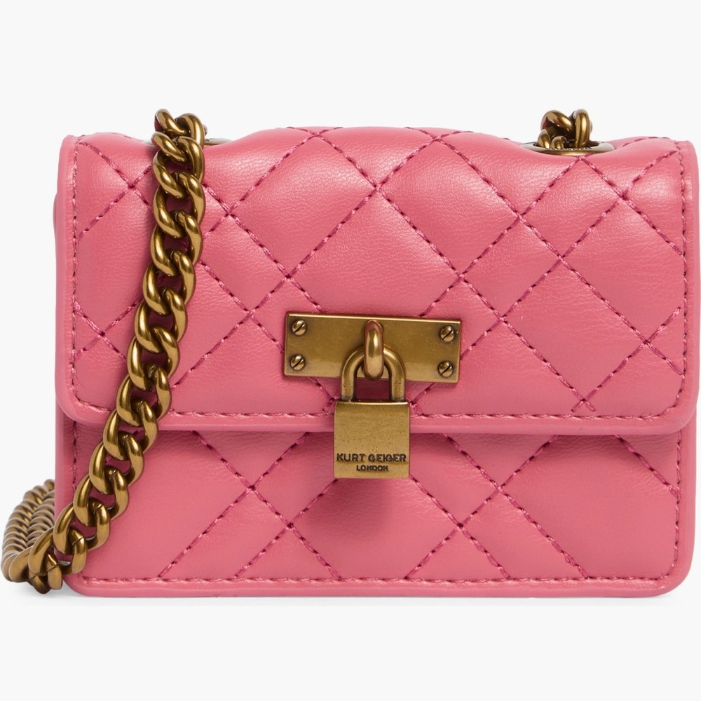 Kurt Geiger London Micro Brixton Quilted
Crossbody Bag